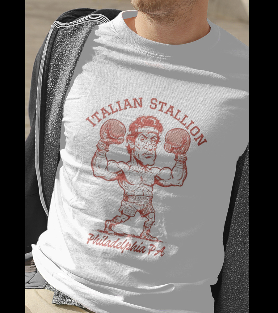 Italian Stallion Rocky Balboa Philadelphia PA Boxing T-Shirt