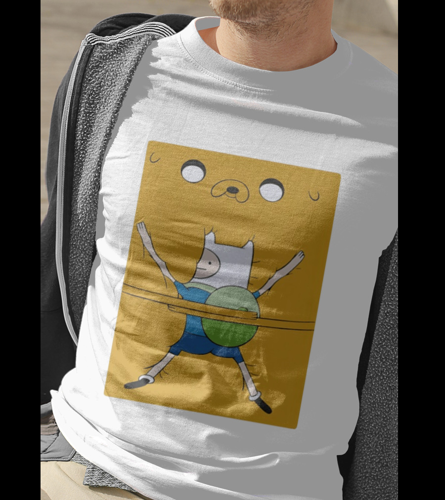 Adventure Time Finn And Jake Bro Hug T-Shirt
