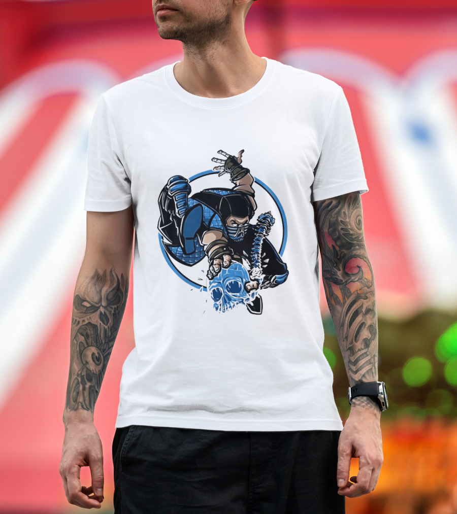 Sub Zero Mortal Kombat X Venom Amazing Spider Man 300 Cover T-Shirt