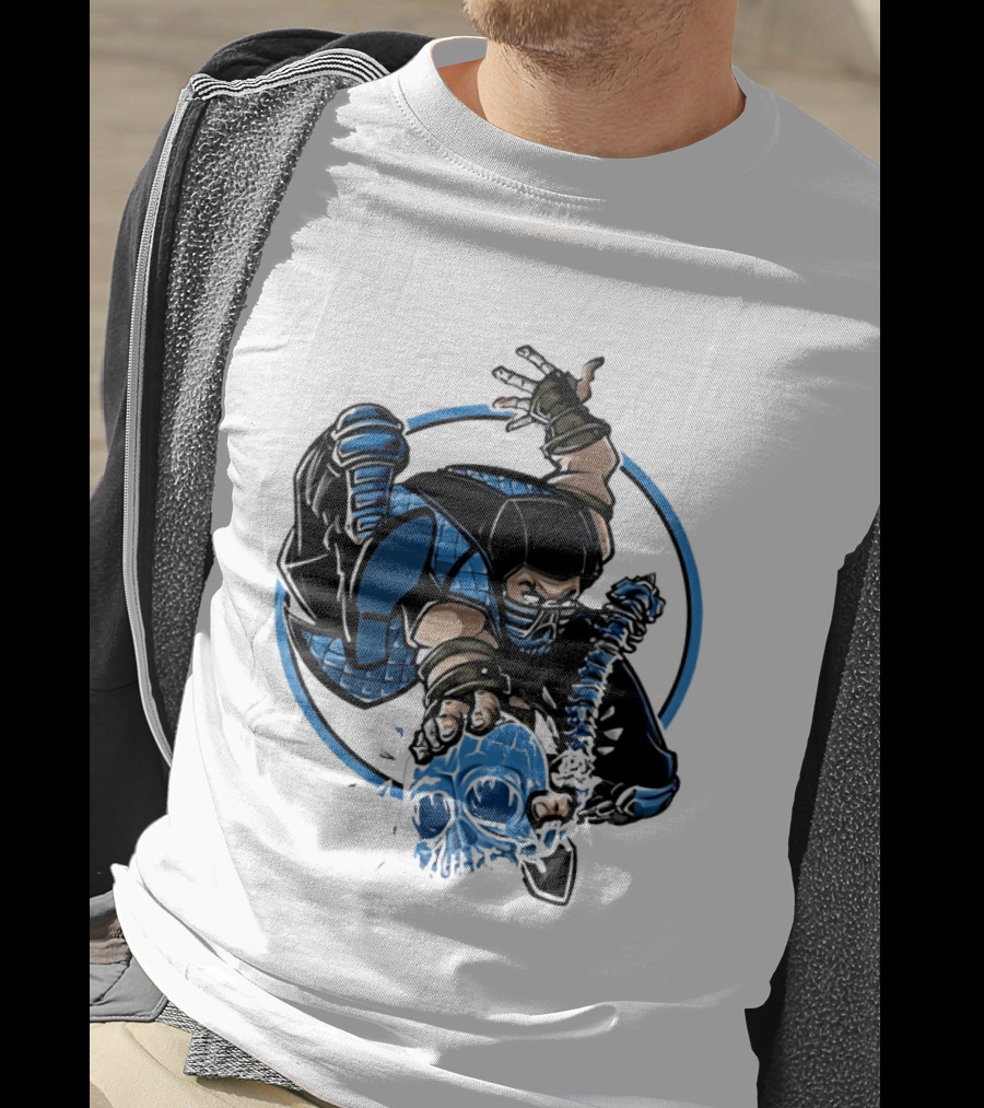 Sub Zero Mortal Kombat X Venom Amazing Spider Man 300 Cover T-Shirt