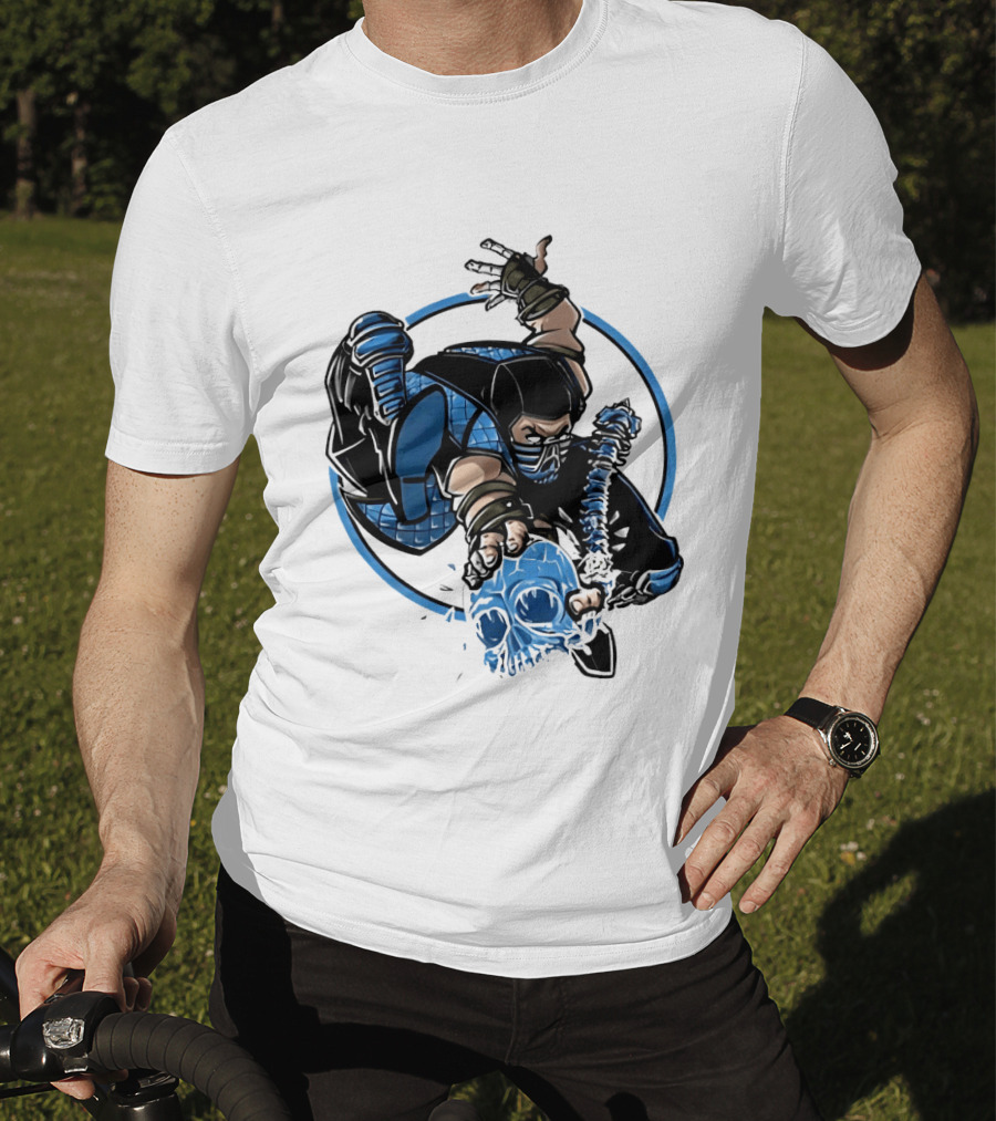 Sub Zero Mortal Kombat X Venom Amazing Spider Man 300 Cover T-Shirt