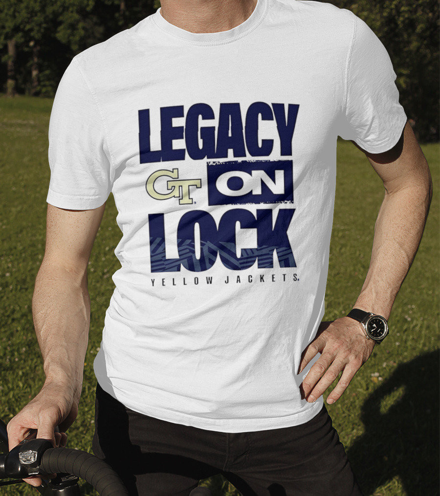 Georgia Tech GT Legacy On Lock Yellow Jackets 2026 March Madness T-Shirt