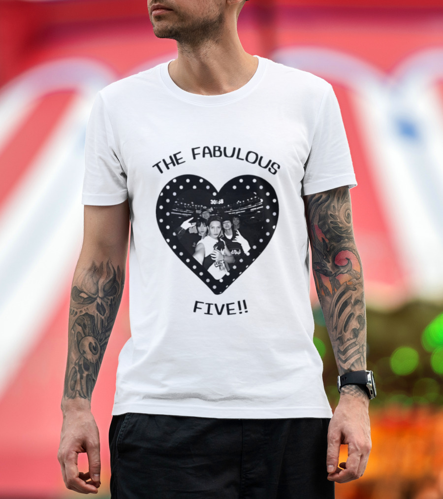 The Fabulous Five Heart Team T-Shirt