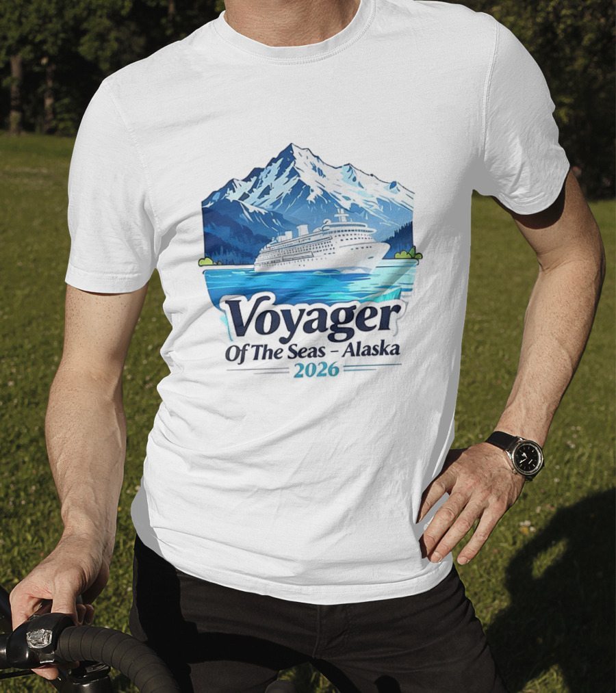 Voyager Of The Seas Alaska 2026 Cruise Adventure Glacier Voyage T-Shirt