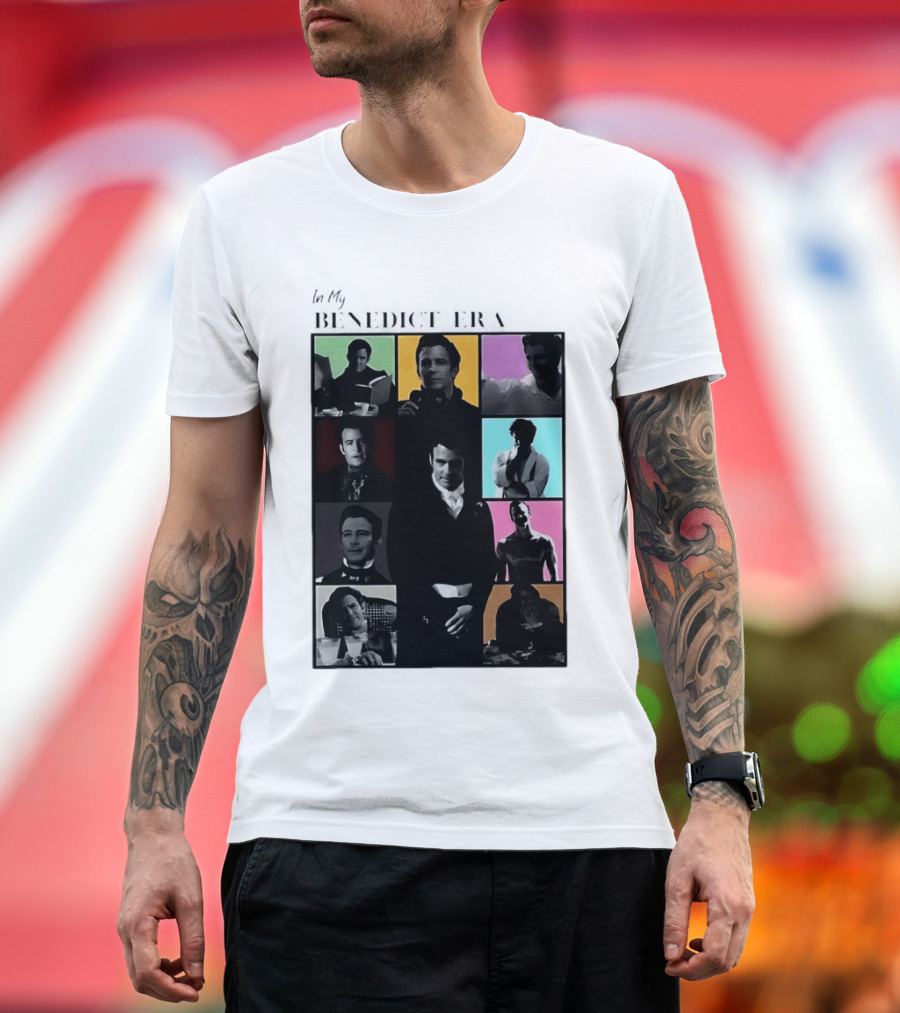Benedict Bridgerton Collage Photo Compilation T-Shirt