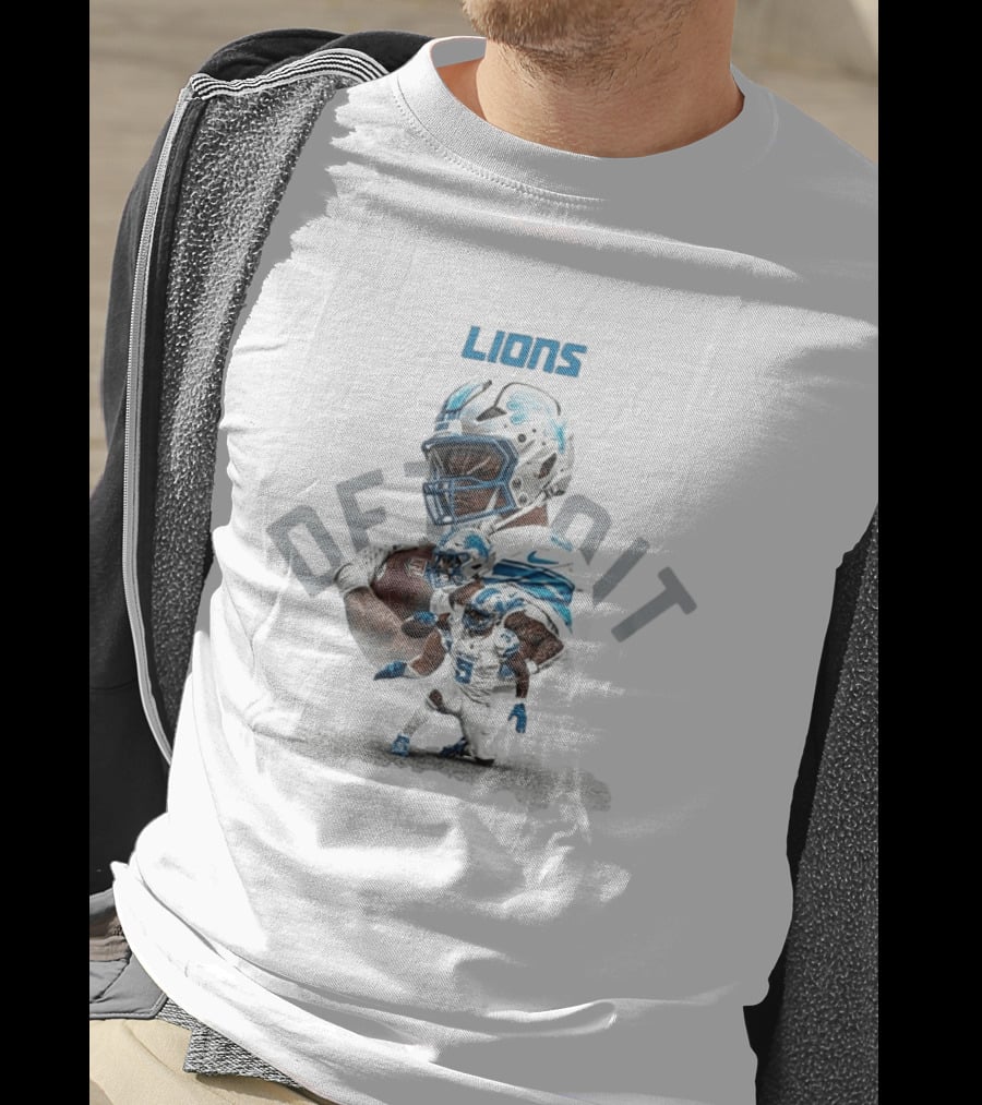 Detroit Lions David Montgomery Tribute 2026 T-Shirt