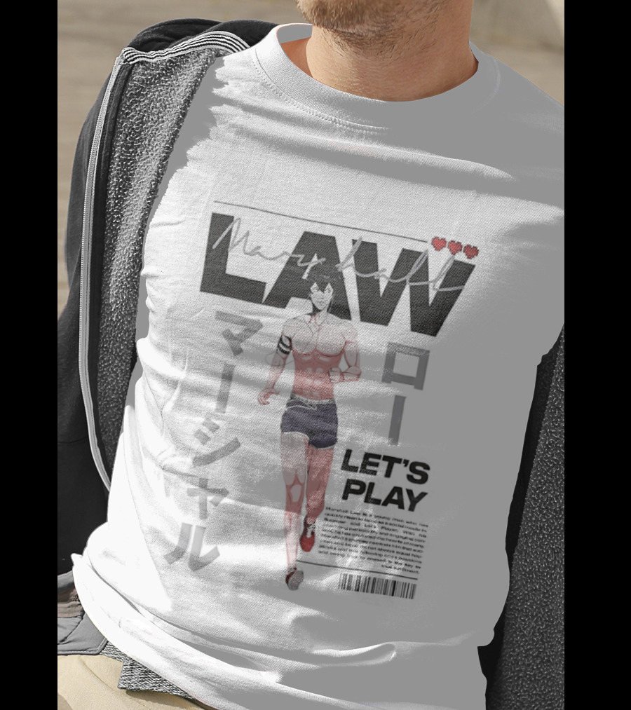 LAW LET'S PLAY Magazine Cover T-Shirt