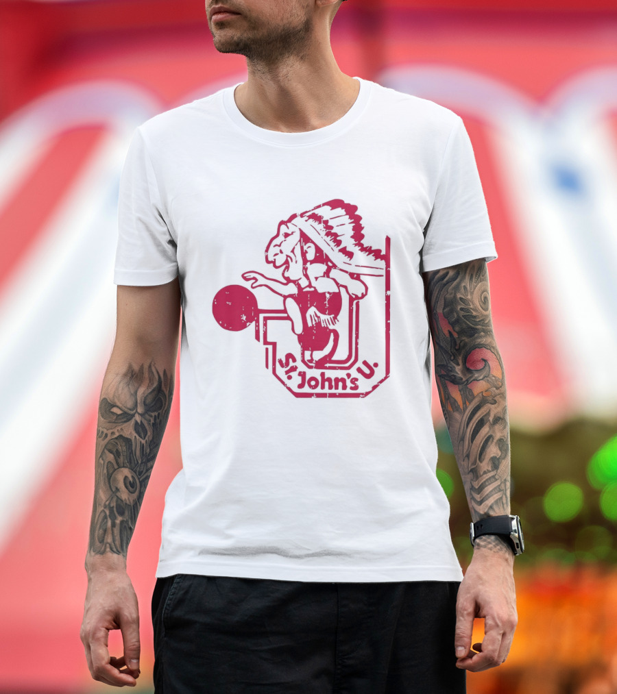 St John's University 1974 1988 Basketball T-Shirt