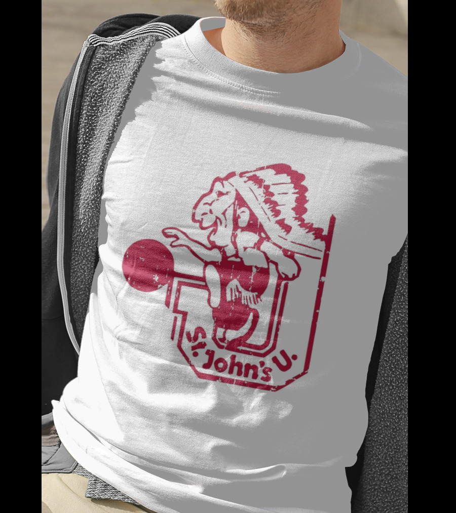 St John's University 1974 1988 Basketball T-Shirt