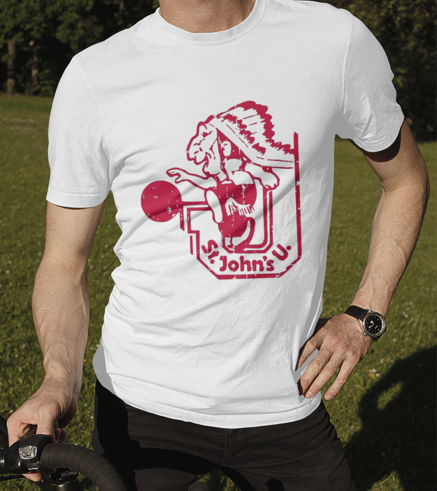 St John's University 1974 1988 Basketball T-Shirt
