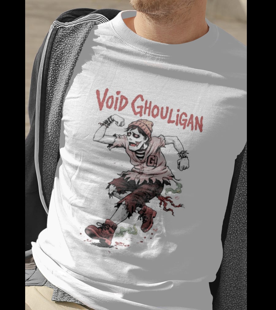 Void Ghouligan Zombie Halloween Character Running T-Shirt