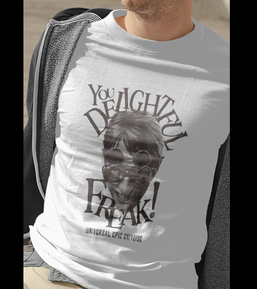 You Delightful Freak Universal Epic Universe Skull T-Shirt