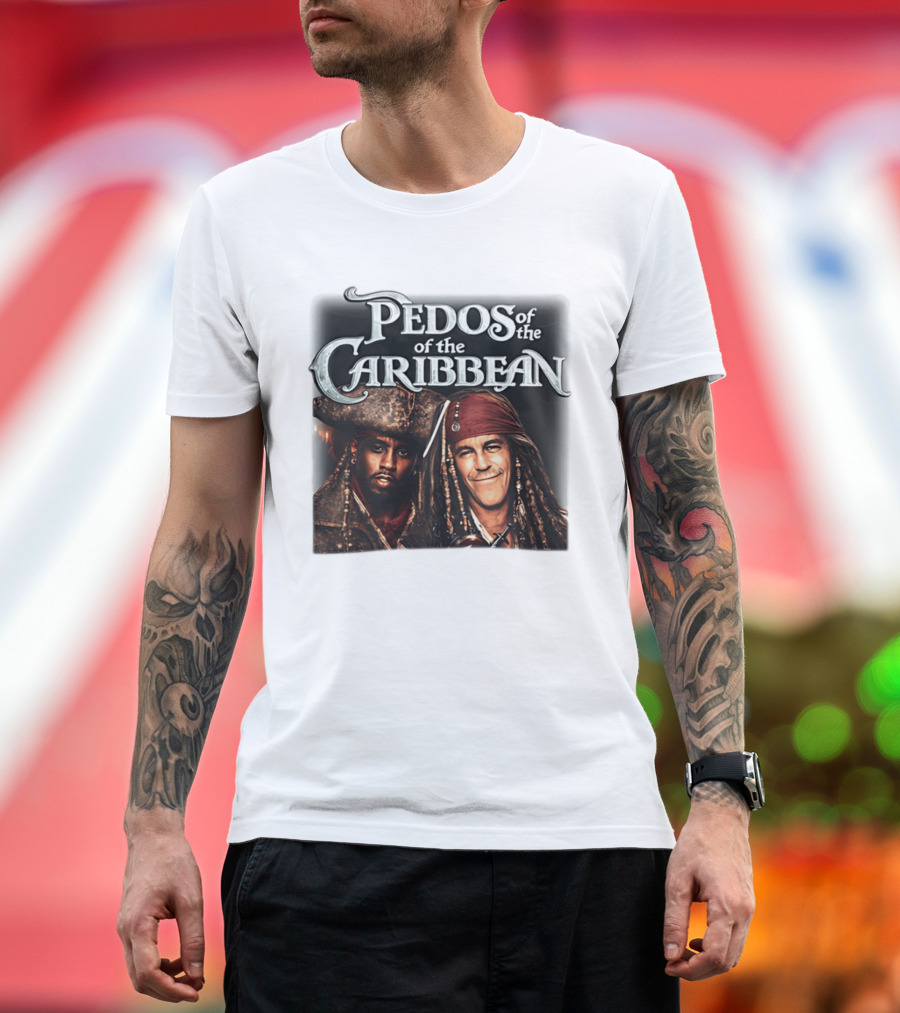 Pedos of the Carribean Epstein Diddy T-Shirt