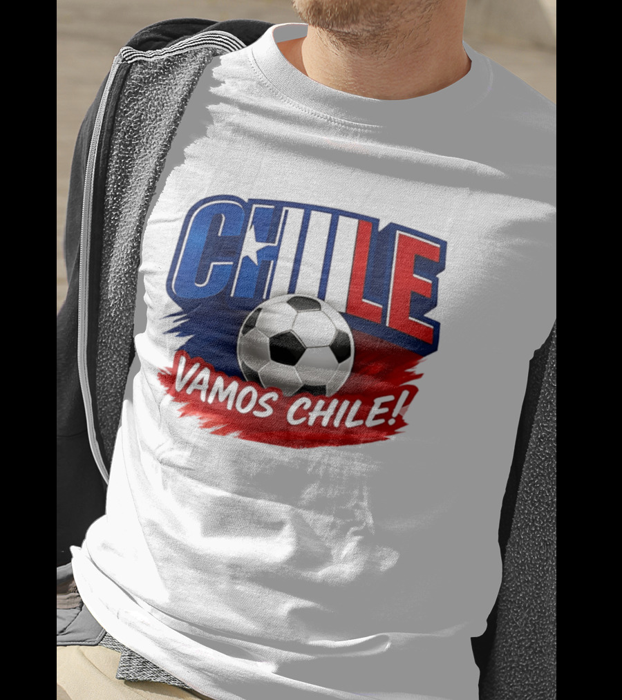 Chile Vamos Chile Soccer Enthusiast Spirit T-Shirt