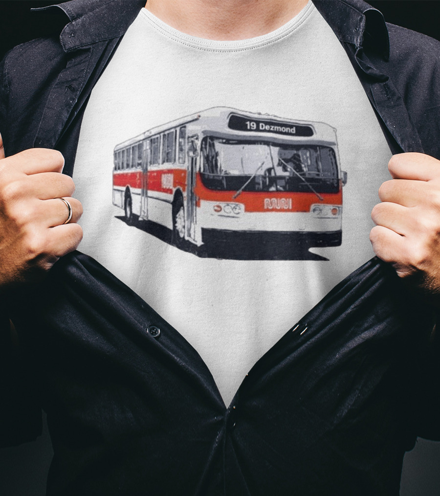 Mike Lynch Route 19 Dezmond City Bus T-Shirt