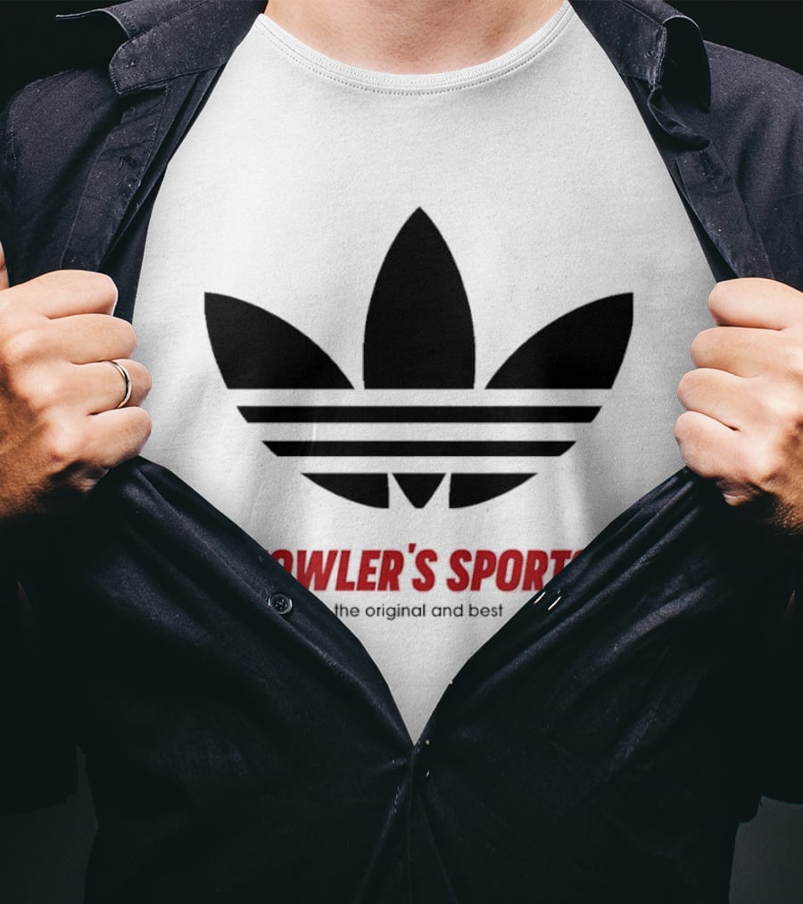 Fowler's Sports The Original And Best Iconic Leaf Stripes T-Shirt
