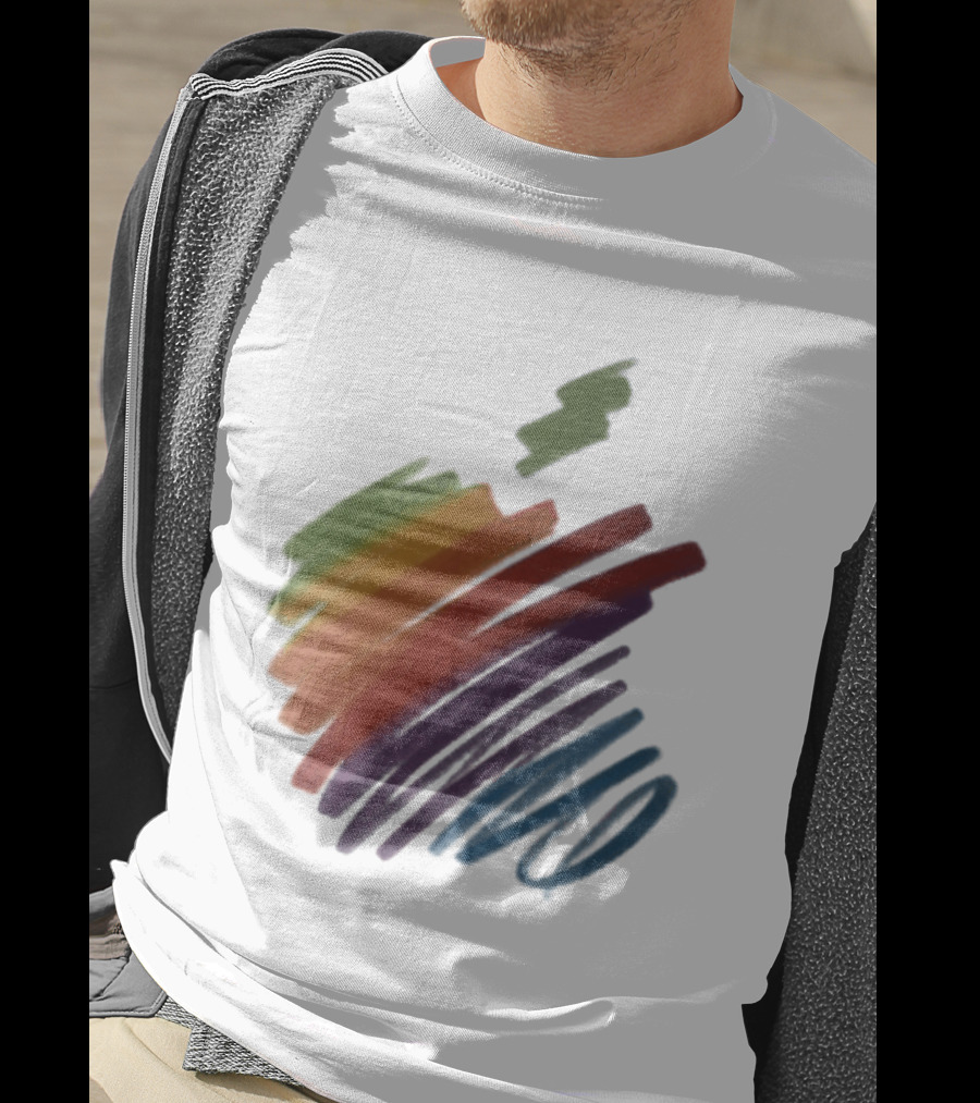 Apple 50th Anniversary Rainbow Logo Classic Multicolor 2026 T-Shirt