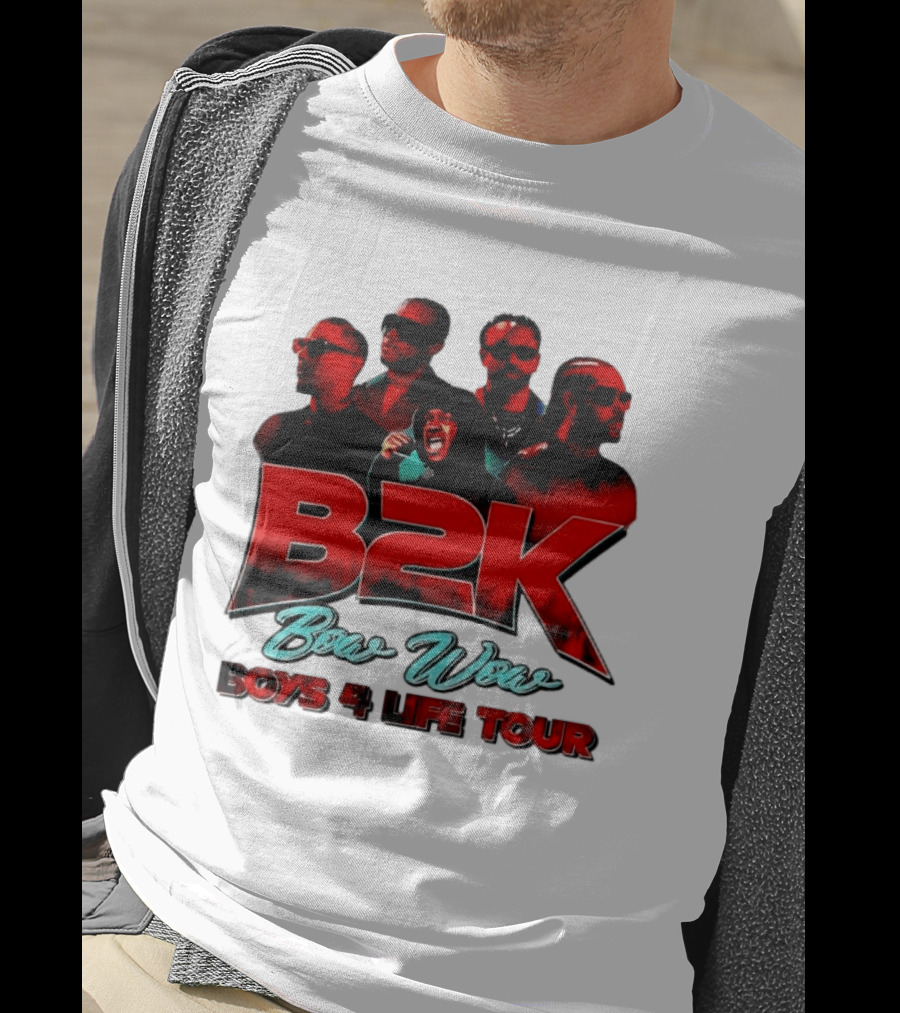 B2K Bow Wow Boys 4 Life Tour 2026 Concert T-Shirt