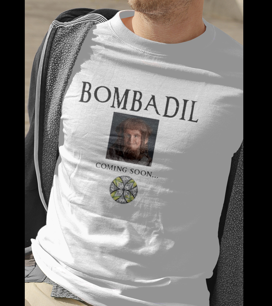 Bombadil Coming Soon Medieval Character With Celtic T-Shirt