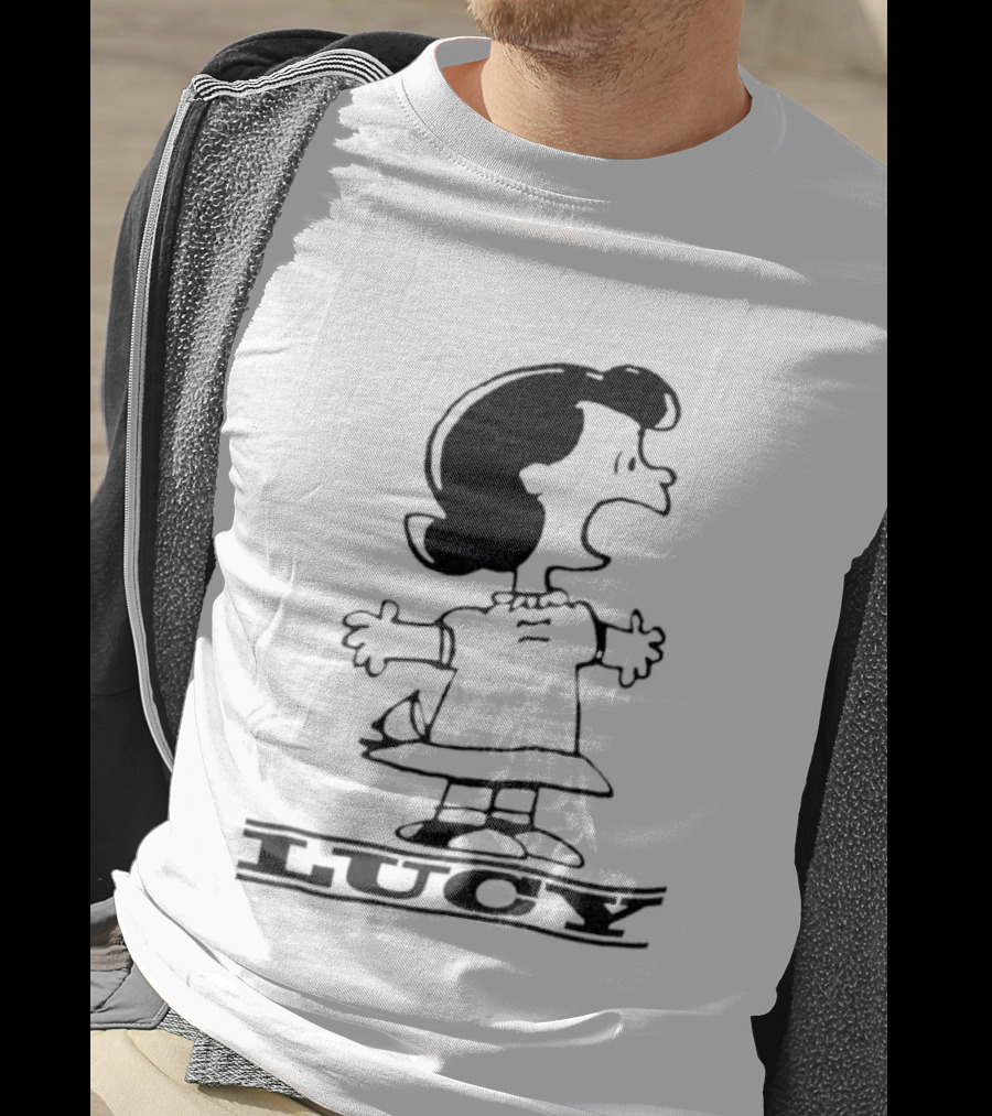 Lucy Van Pelt Peanuts Vintage Character 1960 T-Shirt