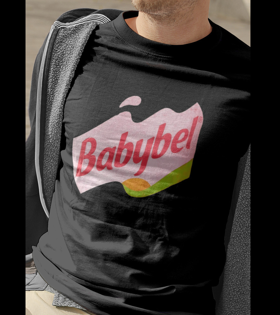 Babybel Snack Cheese Retro Style Branding T-Shirt