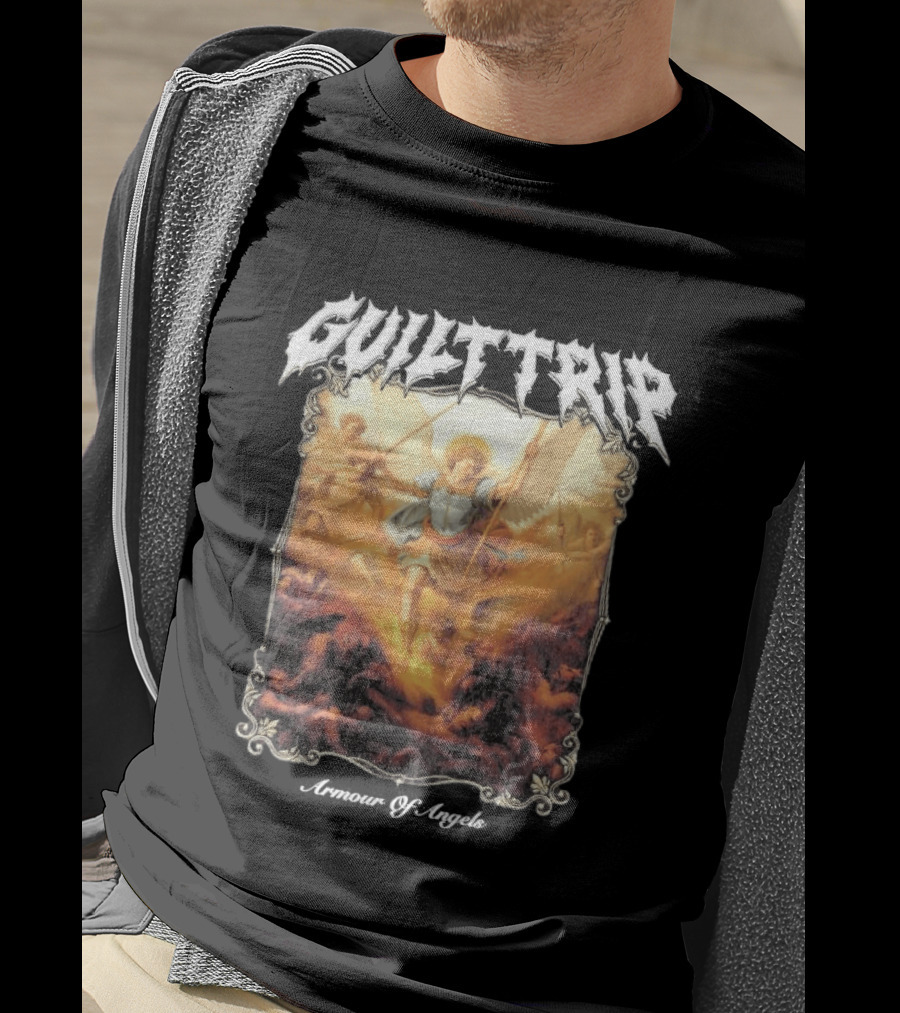 Guilt Trip Armour Of Angels Album Bundle Cover Archangel T-Shirt