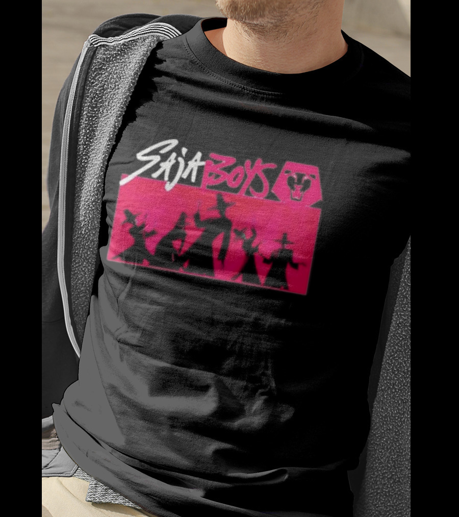 Saja Boys K Pop Demon Hunters Red T-Shirt