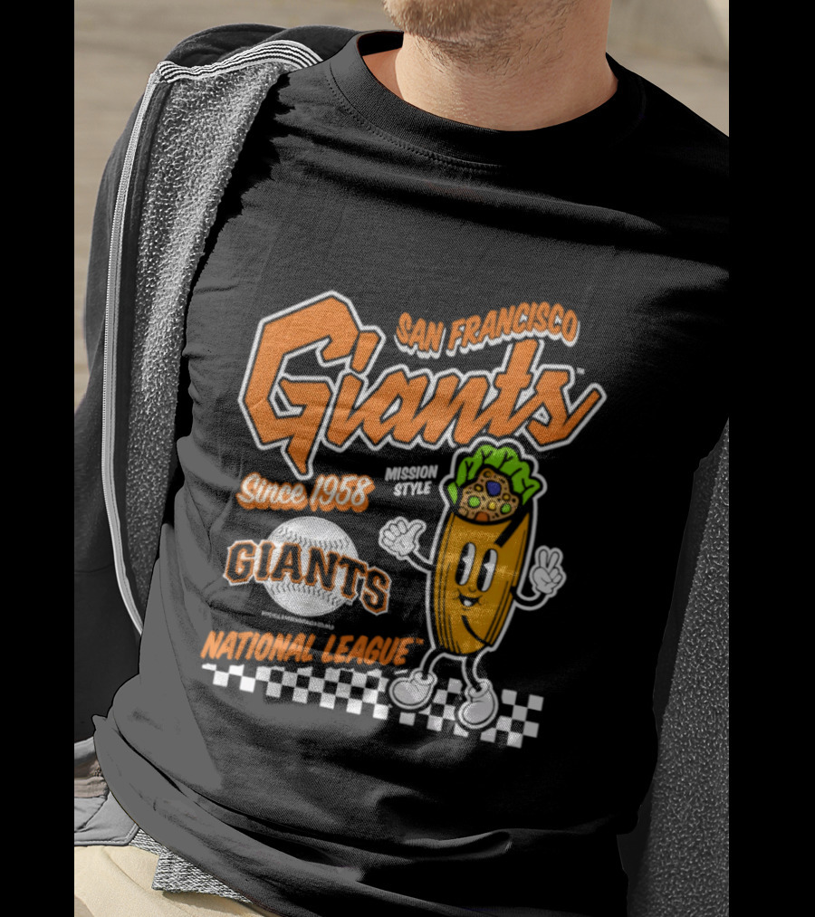 San Francisco Giants Mission Style Since 1958 National League T-Shirt