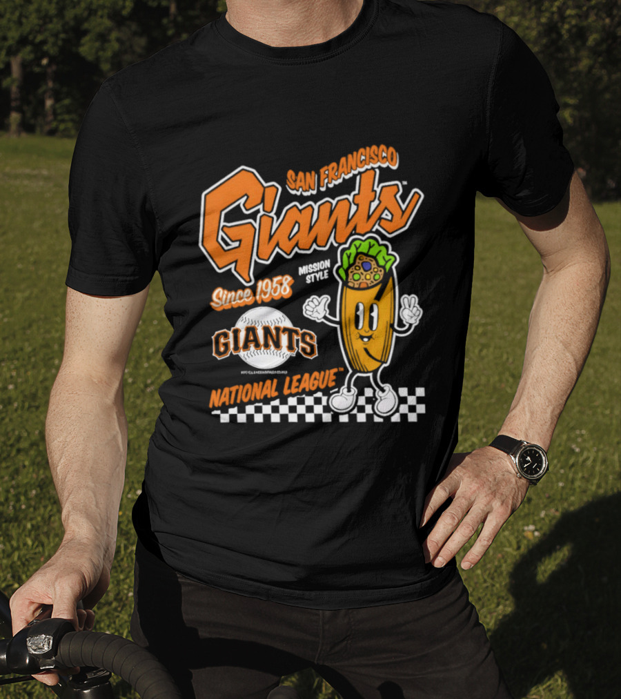 San Francisco Giants Mission Style Since 1958 National League T-Shirt