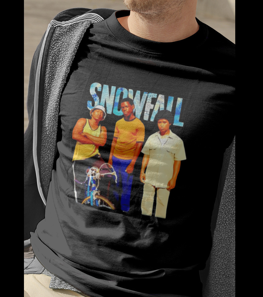 Snowfall 2017 TV Series Damson Idris Carter Hudson Gail Bean Actors T-Shirt