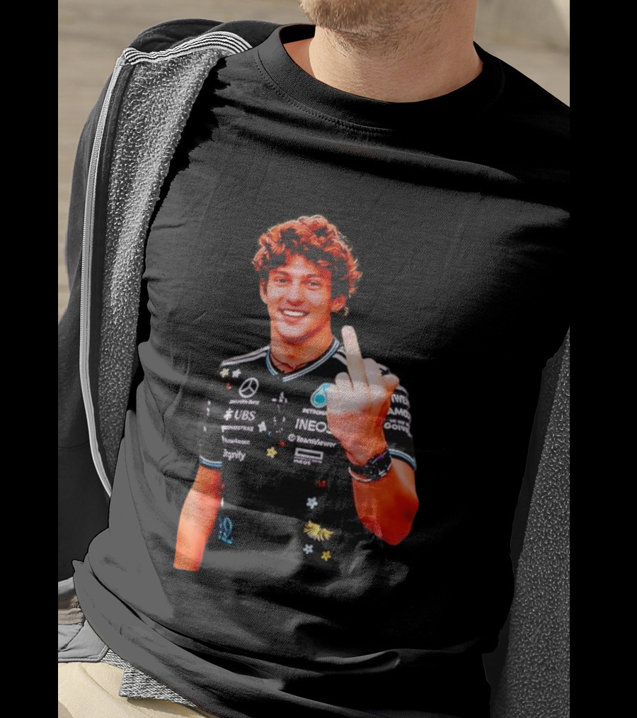 Kimi Antonelli F1 Racer Gesture Ineos Mercedes Team Viewer Racing T-Shirt
