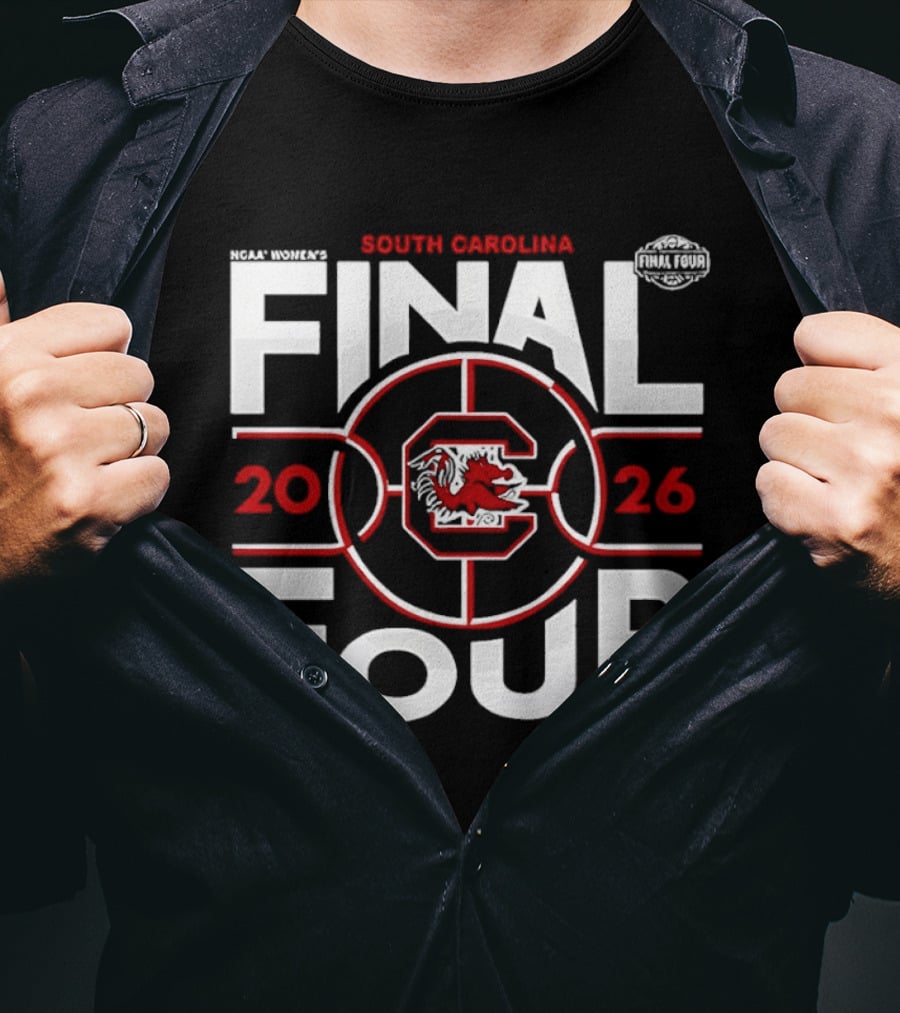 South Carolina Final Four NCAA Women's Basketball 2026 T-Shirt