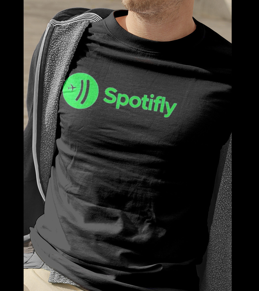 Spotifly 911 Parody Green Fly T-Shirt