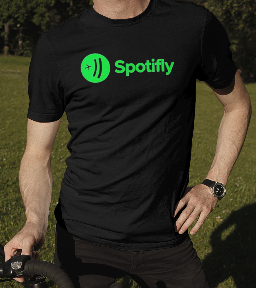 Spotifly 911 Parody Green Fly T-Shirt