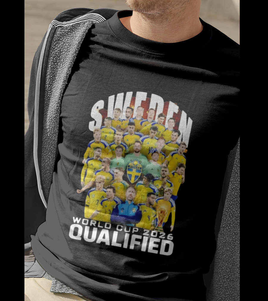 Sweden World Cup 2026 Qualified T-Shirt