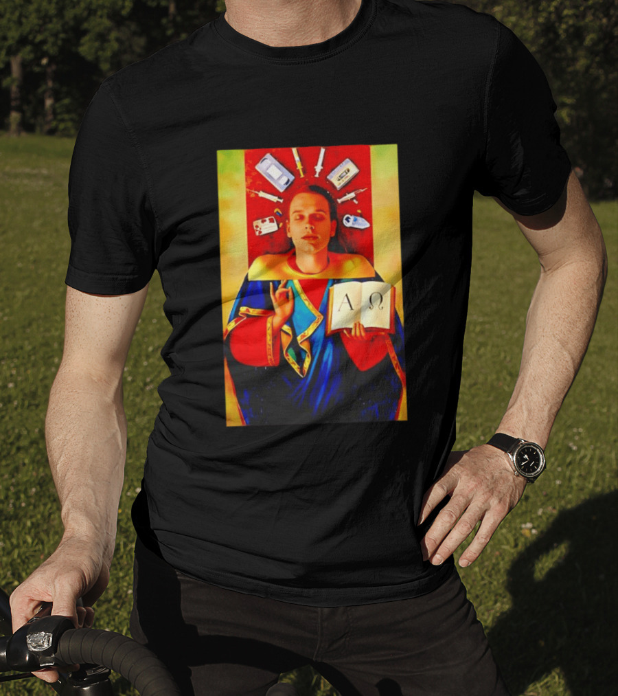 The Apostles Of Modernity Collage Meme Social Commentary Visual T-Shirt