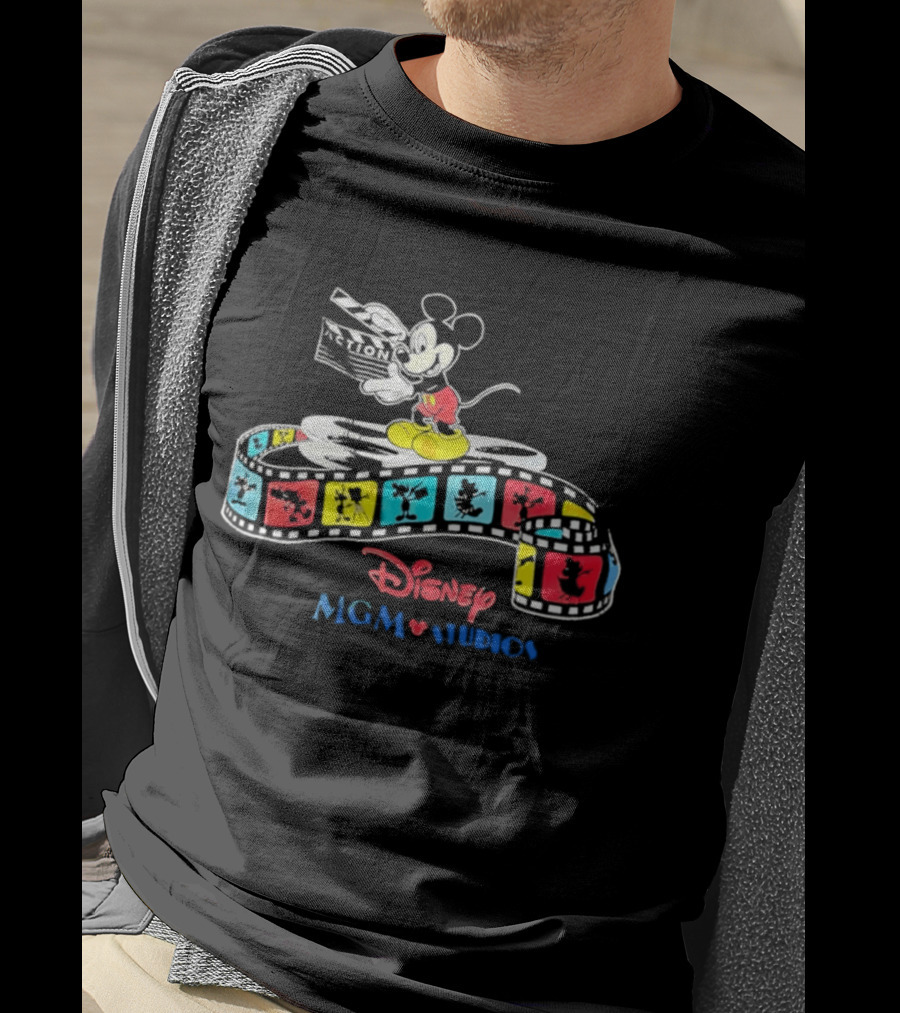 Disney MGM Studios Mickey Mouse Movie Magic Film Strip T-Shirt