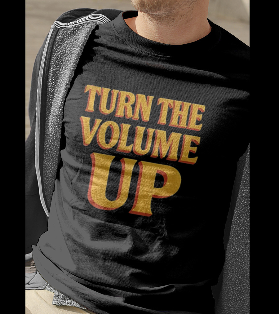 Turn The Volume Up Zohran Mamdani NYC Mayor Election Campaign T-Shirt