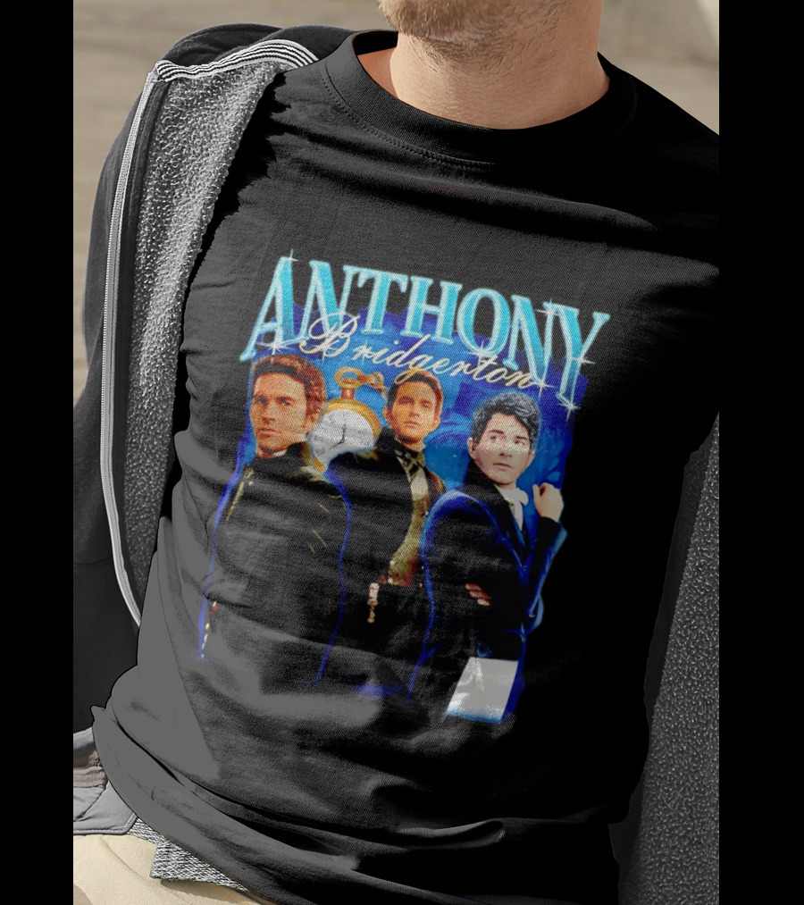 Anthony Bridgerton Netflix Series Character With T-Shirt