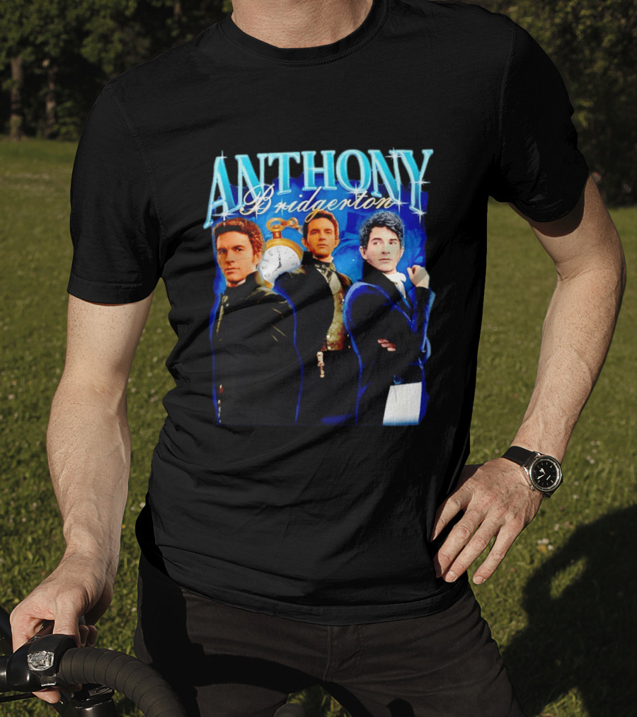 Anthony Bridgerton Netflix Series Character With T-Shirt