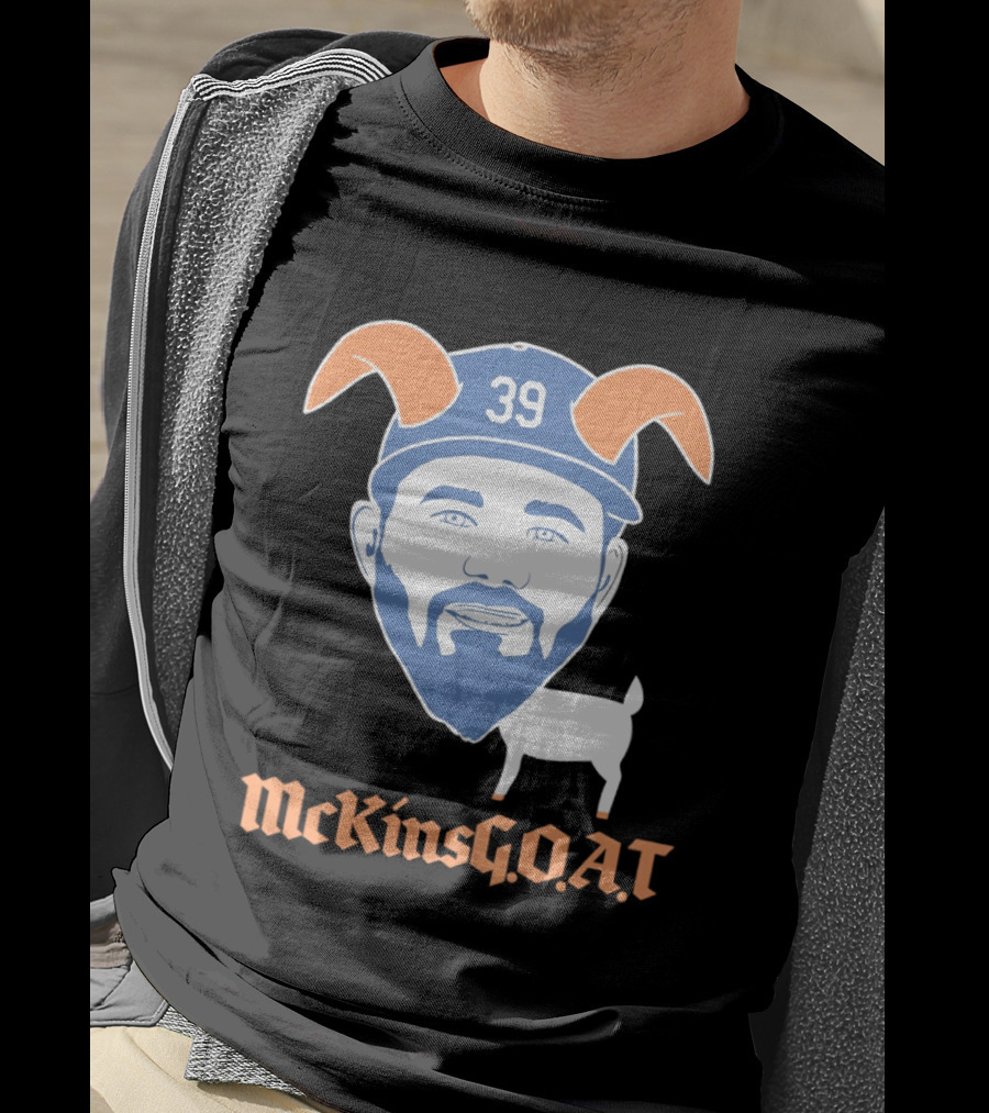 Zach McKinstry McKinsGOAT 39 Detroit Tigers T-Shirt