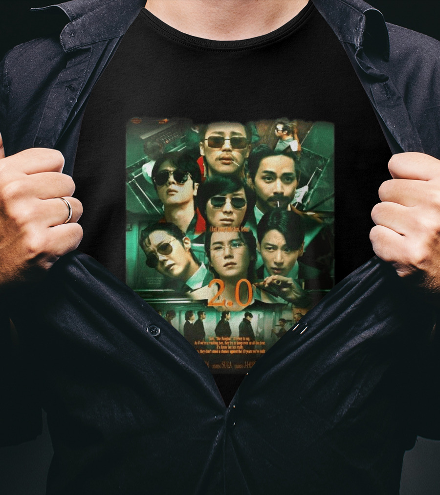 BTS Arirang Album Had Your Little Fun Fella 2.0 Movie T-Shirt