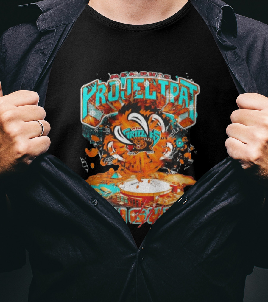 Memphis Grizzlies Project Pat Night Explosive Arena Event T-Shirt
