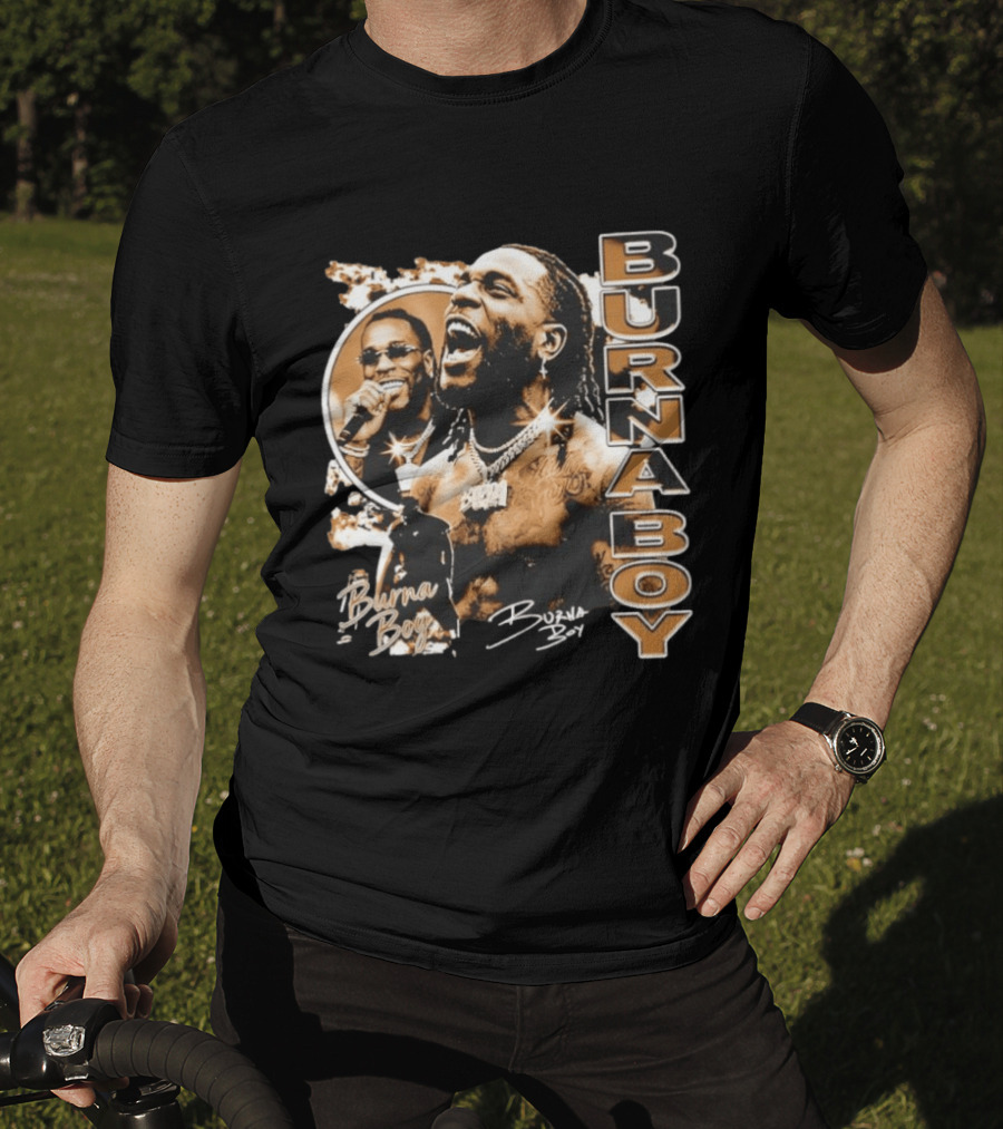 Burna Boy Iconic Music Lover Fan Merchandise T-Shirt