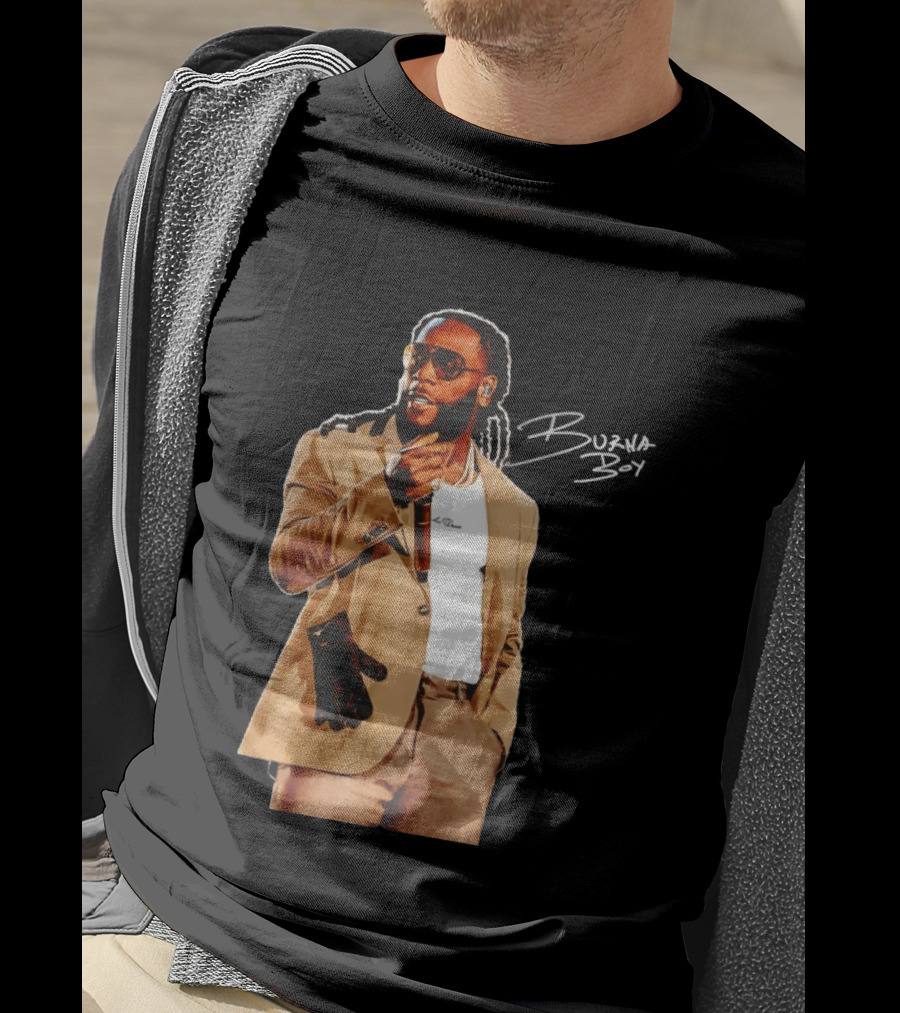 Burna Boy Rooted African Heritage Fashion T-Shirt