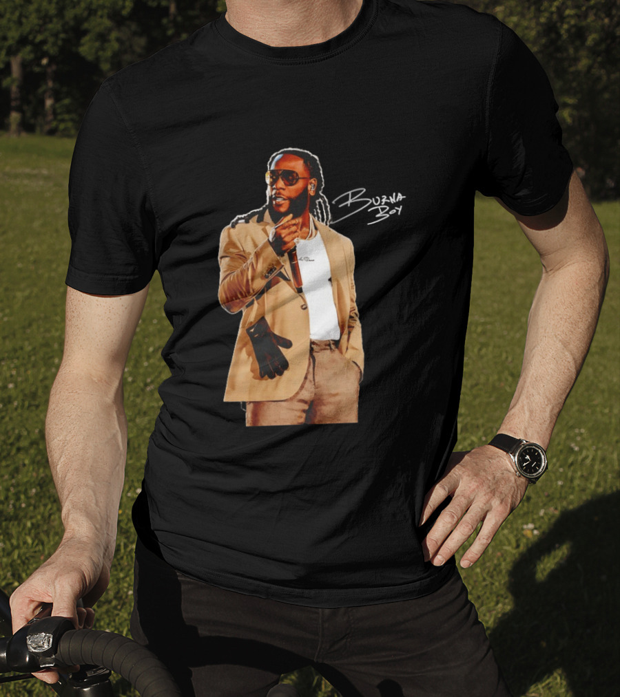 Burna Boy Rooted African Heritage Fashion T-Shirt