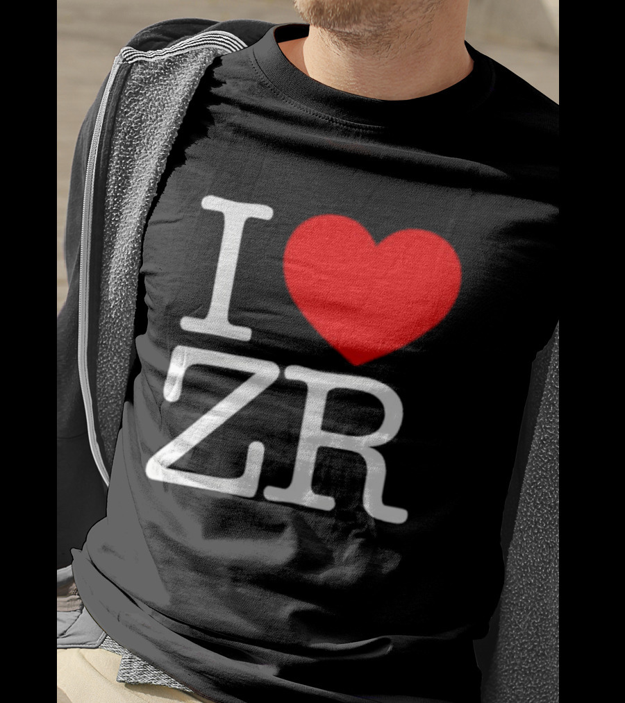 I Love ZR Red Heart T-Shirt