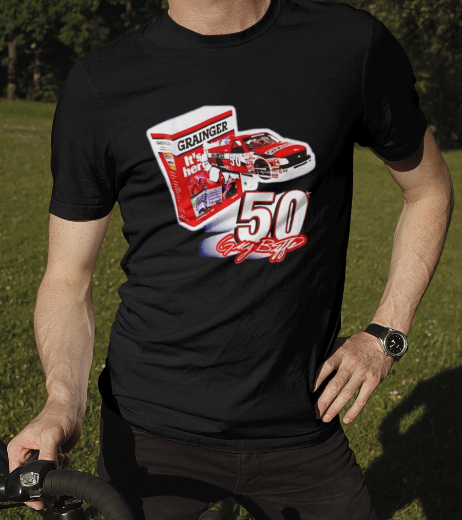 Grainger NASCAR 50 Greg Biffle Racing Car It's Here T-Shirt