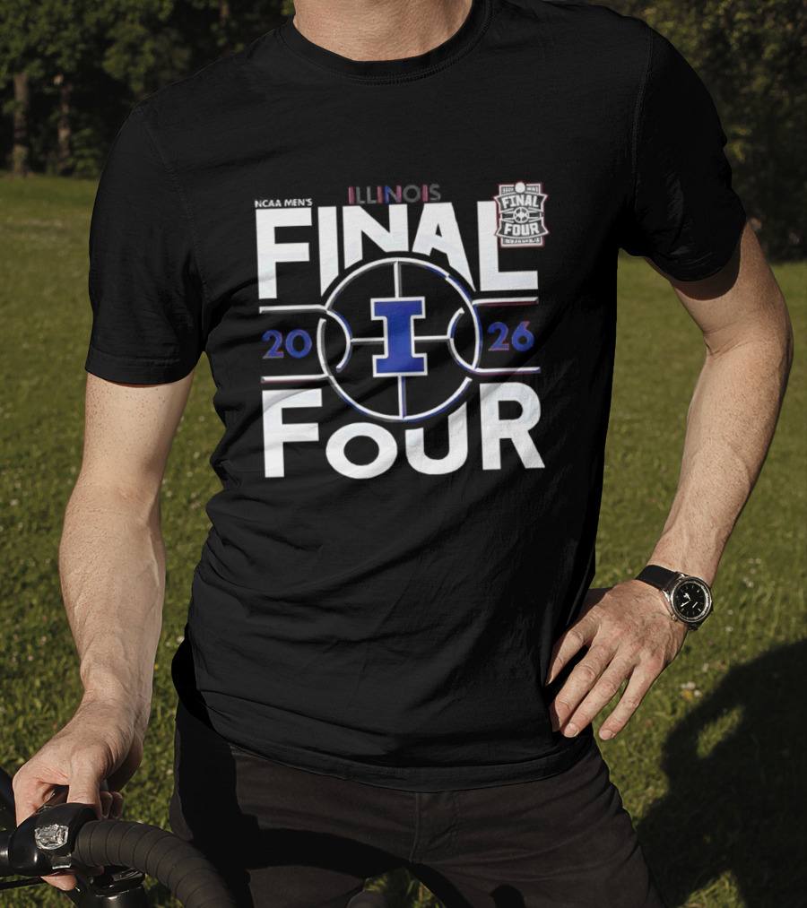 Illinois Illini 2026 Final Four March Madness Men's Basketball T-Shirt