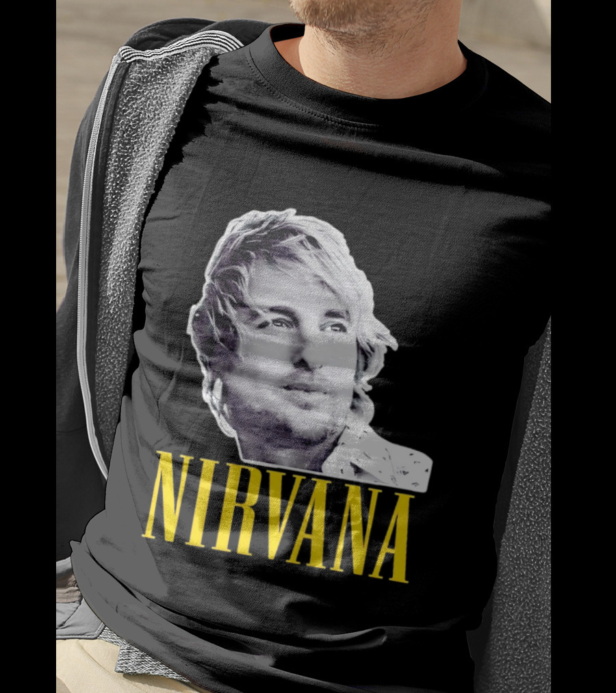 Nirvana Owen Wilson Mashup T-Shirt